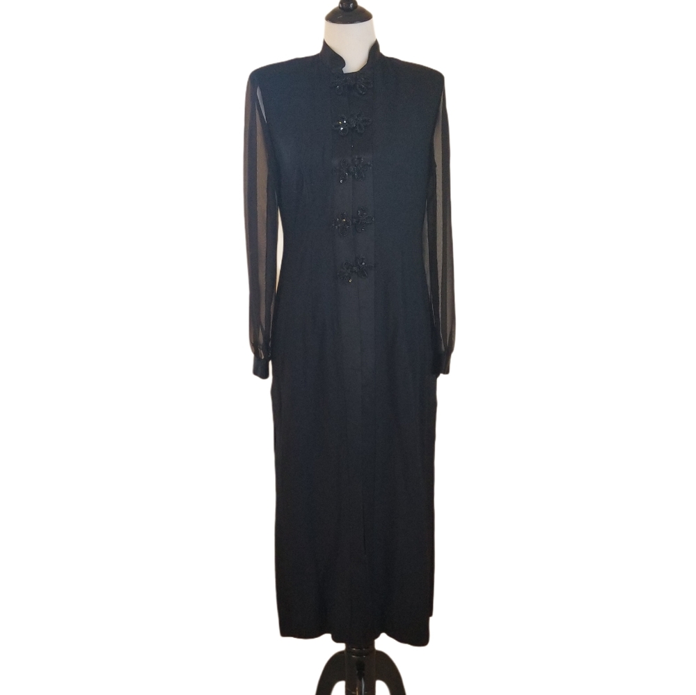 R&M Richards cheongsam cover up dress jacket